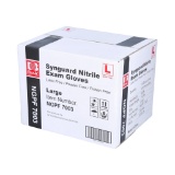 Synguard Large Nitrile Gloves Blue Carton of 1000 (10 Boxes of 100)
