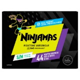 Pampers Ninjamas Nighttime Bedwetting Underwear Boy Size Sm/Med 44 Count $26.46 MSRP