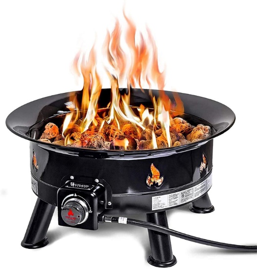 Outland Firebowl 883 Mega Outdoor Propane Gas Fire Pit with UV and Weather Resistant $179.99 MSRP