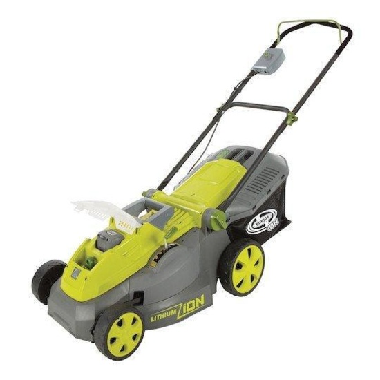 Sun Joe ION16LM 40V 4.0 Ah Lithium-Ion 16 Inch Brushless Lawn Mower - $308.82 MSRP