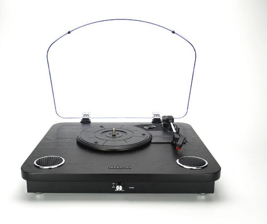 Dodocool 3 Speed Wireless Stereo Turntable with Built-in Speaker $126.00 MSRP