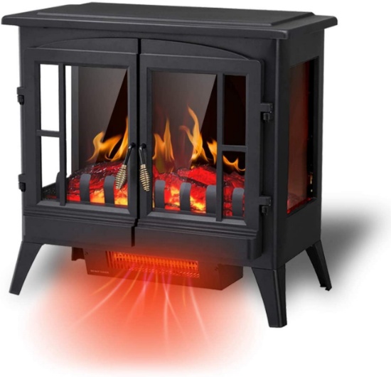 R.W.FLAME Electric Fireplace Infrared Stove Heater, 23" Freestanding Fireplace Heater, ...$129.99 MS