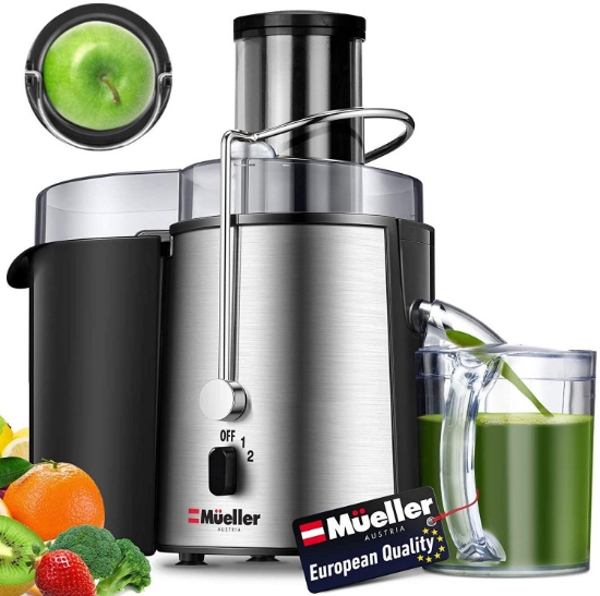 Mueller Austria Juicer Ultra Power (B07D3C6NVL)-Silver - $72.97 MSRP