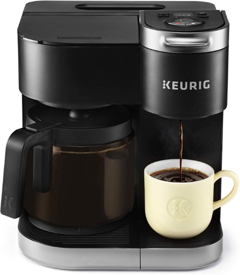 Keurig K-Duo Coffee Maker Single Serve And 12-Cup Carafe Drip Coffee Brewer - $102.00 MSRP