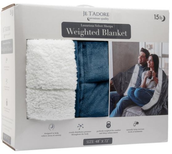 Je T'adore Weighted Blanket,...$49.94