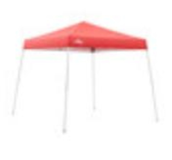 Yoli 64 Westport Instant Canopy Red/White, 10 ft. x 10 ft - $59.99 MSRP