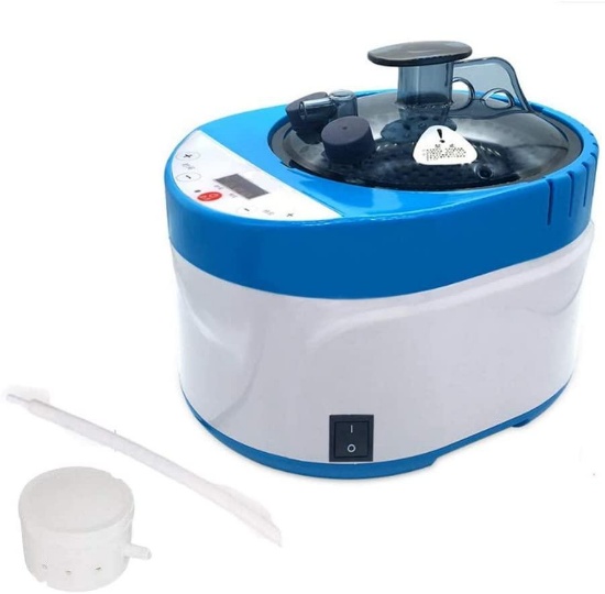 ZONEMEL Sauna Steamer Portable Pot 4 Liters (Blue), $98.99