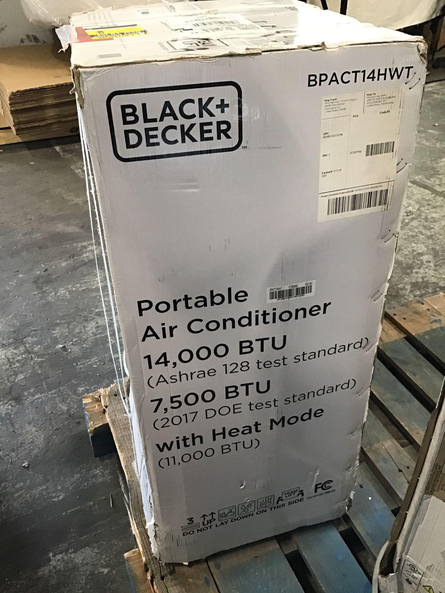 BLACK+DECKER BPACT14HWT Portable Air Conditioner