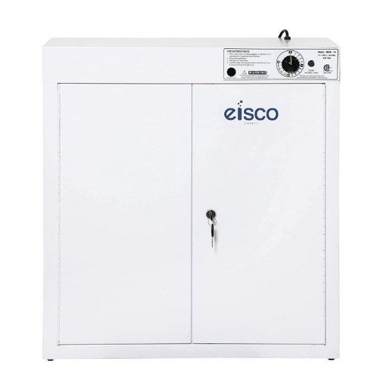 EISCO - GGSN10 Steel Goggle Sanitizer Cabinet, 120 VAC, For 35 Pairs $663.00 MSRP