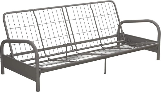 DHP Vermont Metal Futon Frame, Silver $109.00 MSRP