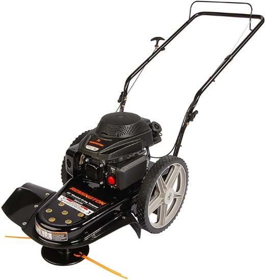 Remington RM1159 159cc 4-Cycle Gas Powered Walk-Behind High-Wheeled String Trimmer-22-Inch Trimminer