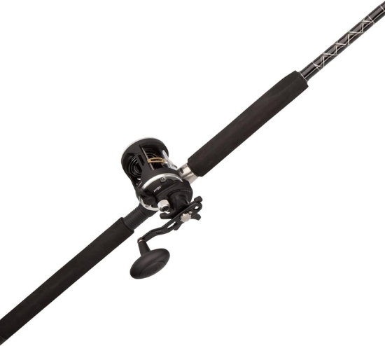 PENN Rival Level Wind Conventional Reel and Fishing Rod Combo