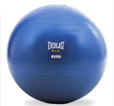 Everlast P00001175 65CM 600LB Stability Ball and Pump Blue 65 CM