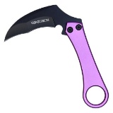 WARTECH HWT263 Fixed Blade Knife, Purple- $29.99 MSRP