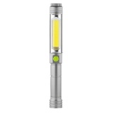 LitezAll 400 Lumen COB LED Jumbo Pen Light With Flashlight, Silver- $11.99 MSRP