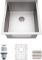Bar Sink, TORVA 17-Inch Undermount Kitchen Sink, 16 Gauge Stainless Steel Single Bowl- $175.99 MSRP