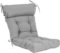 Qilloway Indoor/Outdoor High Back Chair Cushion