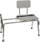 Duro-Med Tub Transfer Bench and Sliding Shower Chair (041298003373)-Gray - $149.99 MSRP