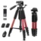 JOILCAN 65? Camera Tripod, Aluminum Lightweight Phone/Tablet Stand, Traveling,Live Streaming