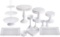 Set of 12 Pieces Cake Stand and Pastry Trays