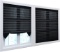 BOBOTOGO 6 Pack Temporary Blinds for Windows, Pleated Blinds Shades for Windows Cordless $47.98 MSRP