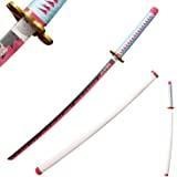 Sword Valley Cosplay Japanese Steel Blade, Wooden Handguards