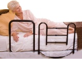 Carex Easy-Up Bed Rails for Elderly - Adult Bed Hand Rails - Bed Safety Rails for Seniors