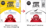 Purina Tidy Cats LightWeight 24/7 Performance Clumping Cat Litter, $28.84