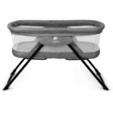 CRZDEAL 2-in-1 Fold Travel Crib Portable Rock Bassinet, $104.71