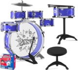 EMAAS Kids Jazz Drum Set for Kids, $32.99