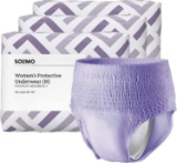 Amazon Brand - Solimo Incontinence and Postpartum Underwear for Women - $29.99 MSRP