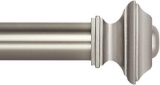 Ivilon Drapery Treatment Window Curtain Rod - Square Design 1 1/8 Rod. 28 to 48 Inch. $18.13 MSRP