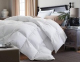 Kathy Ireland White Feather Goose Down Comforter Full/Queen - $50.09 MSRP