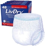 LivDry Adult XXL Incontinence Underwear, Extra Comfort Absorbency, Leak Protection - $64.99 MSRP