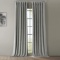 VPCH-145002-120 Signature Blackout Velvet Curtain (1 Panel), 50 X 120, Silver Grey