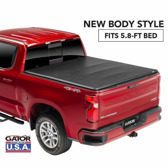 Gator ETX Soft Truck Bed Cover, Chevy/GMC Silverado/Sierra 1500 (5 ft 8 in bed), $639.96