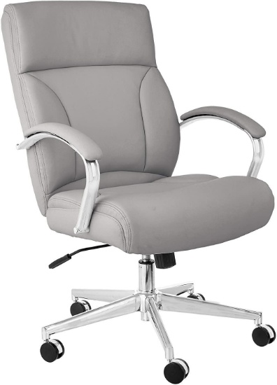 Amazon Basics Modern Executive Chair, 275lb Capacity with Oversized Seat Cushion, $169.99 MSRP