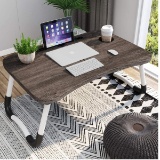 Homemaxs Laptop Desk for Bed, Rustic Gray - $29.99 MSRP