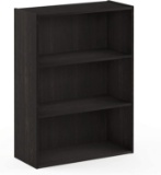 Furinno Pasir 3-Tier Open Shelf, Espresso - $30.81 MSRP