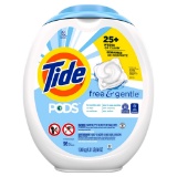 Tide Pods Free And Gentle, 96 Count Laundry Detergent Pacs - $21.44 MSRP