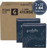 Goodnites Bedwetting Underwear for Boys, S/M, Discreet, 44 Count (2 Packs of 22 Count) $38.38 MSRP