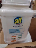 All Mighty Pacs Laundry Detergent Free Clear For Sensitive Skin