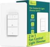 ...Treatlife Smart Ceiling Fan Control and Light Dimmer Switch,...$79.99