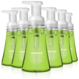 Method Foaming Hand Soap, Green Tea + Aloe, 10 Ounce (Pack 6)