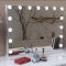 HOMPEN Makeup Vanity Mirror with Lights, Hollywood Lighted Mirror with Dimmable LED Bulb and 3 Color