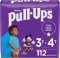 Pull-Ups Boys' Potty Training Pants Training Underwear Size 5, 3T-4T, 112 Ct, One Month Supply