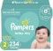 Diapers Size 2, 234 Count - Pampers Baby Dry Disposable Baby Diapers, ONE MONTH SUPPLY - $49.94 MSRP