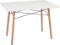 GreenForest Dining Table Wood Top and Legs Modern Leisure Coffee Table Home and Kitchen 44
