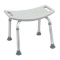 Drive Medical Bathroom Safety Shower Tub Bench Chair, Gray