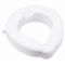 Carex Safe Lock Raised Toilet Seat, Weight Capacity: 500 lb, 4-1/4